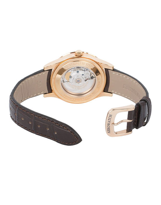 Aerowatch Aerowatch Les Grandes Classiques 60947 RO02 мужские часы серебристый циферблат на запястье